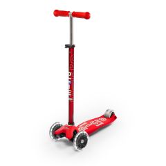 Trotineta Maxi Micro Deluxe Red Led Micro - 1
