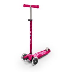 Trotineta Maxi Micro Deluxe Pink Led Micro - 1