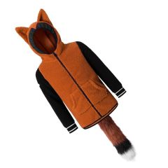Jacheta Pufoasa Weedo Foxdo Fox ( Vulpe ) Weedo - 8