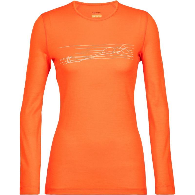 Bluza de corp Icebreaker 200 Oasis LS Ski Icebreaker - 1