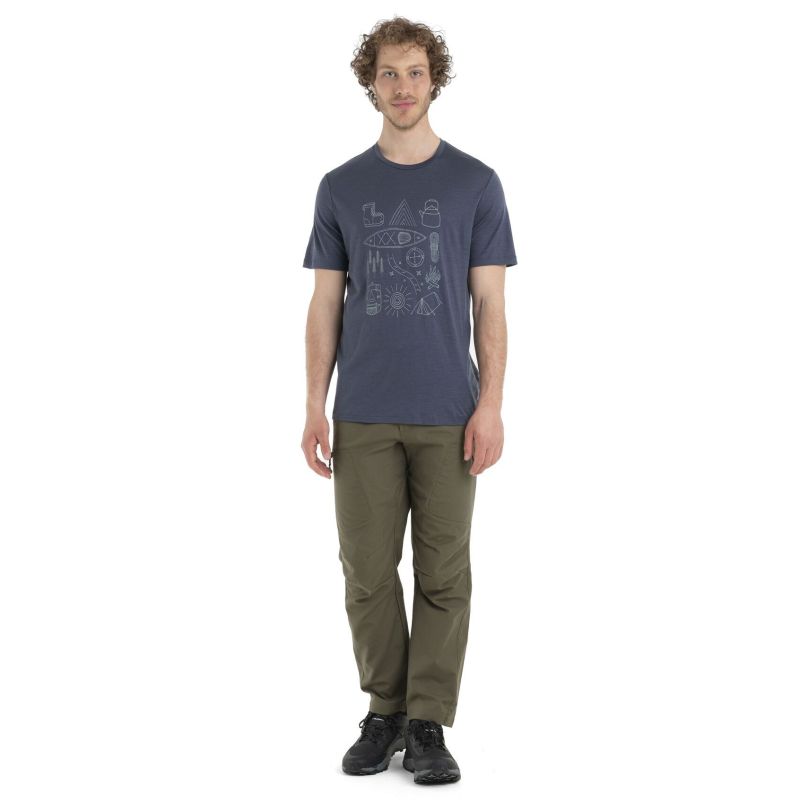 Tricou Icebreaker Men 150 Tech Lite II SS Tee Camp Esentials  FW2023 Icebreaker - 1