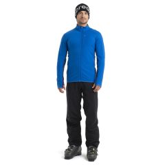 Hanorac Icebreaker Descender LS Zip Bio Lime/Loden FW2023 Icebreaker - 5