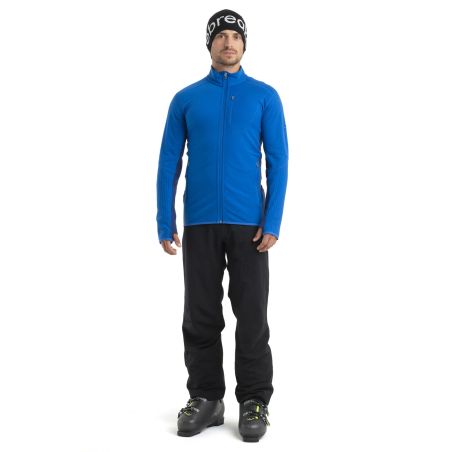 Hanorac Icebreaker Descender LS Zip Bio Lime/Loden FW2023 Icebreaker - 5