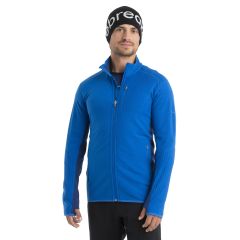 Hanorac Icebreaker Descender LS Zip Bio Lime/Loden FW2023 Icebreaker - 6