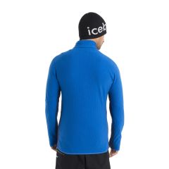 Hanorac Icebreaker Descender LS Zip Bio Lime/Loden FW2023 Icebreaker - 7