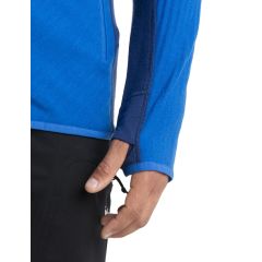 Hanorac Icebreaker Descender LS Zip Bio Lime/Loden FW2023 Icebreaker - 8