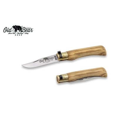 Briceag old Bear Classic Olive wood lama 80mm Old Bear - 1