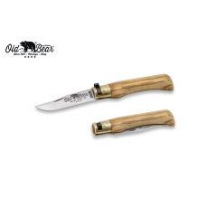 Briceag old Bear Classic Olive wood lama 90mm Old Bear - 1