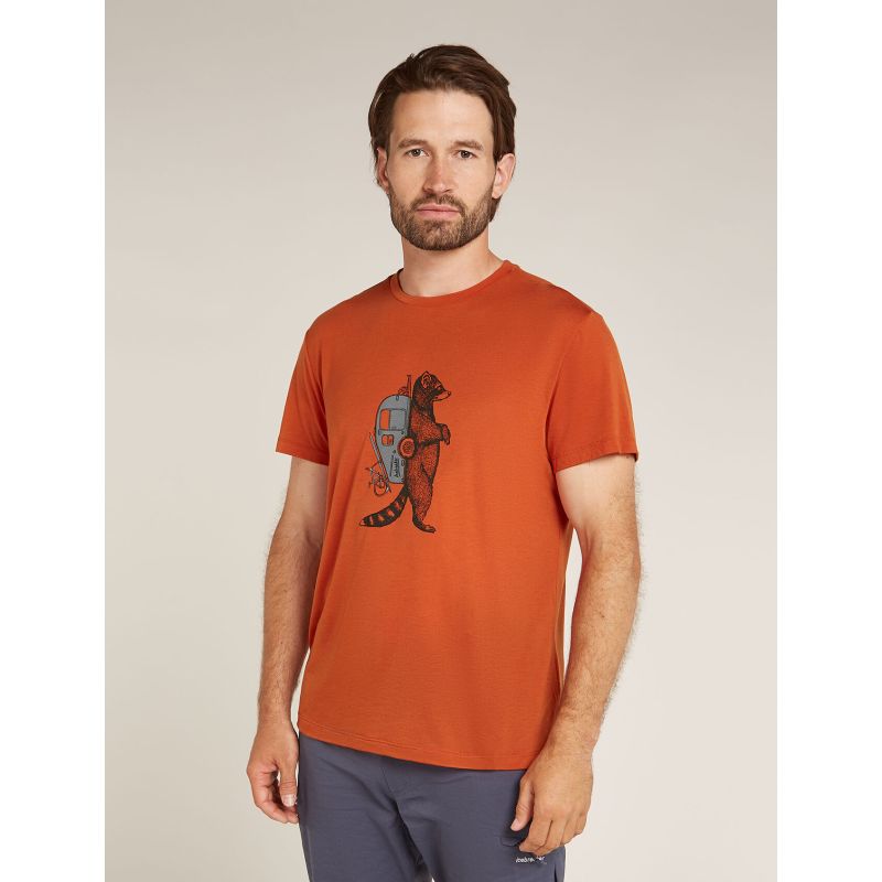 Tricou Icebreaker Merino Blend Core Short Sleeve T-Shirt Waschbar Wandering Icebreaker - 3