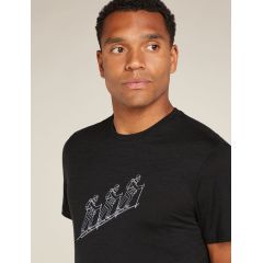 Tricou Icebreaker Tech Lite Short Sleeve T-Shirt Natural Ski Tour FW24 Icebreaker - 7
