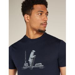 Tricou Icebreaker Merino 150 Tech Lite Short Sleeve Polar Paddle Icebreaker - 5