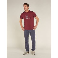 Tricou Icebreaker Merino 150 Tech Lite Short Sleeve Polar Paddle Icebreaker - 8