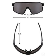 Ochelari de soare Goggle E504-3 Medusa cu lentile polarizate Goggle - 4