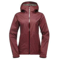 Geaca Black Diamond Womens Stormline Stretch Rain Shell Cherrywood Black Diamond - 1