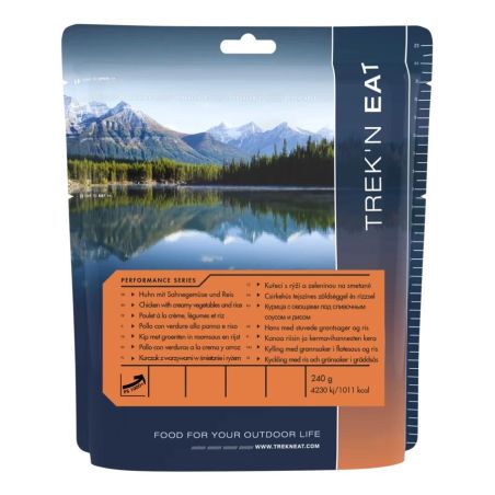 Trek And Eat Mancare De Expeditie Chicken With Vegetables And Rice Ps1000+ Trek'n Eat - 1