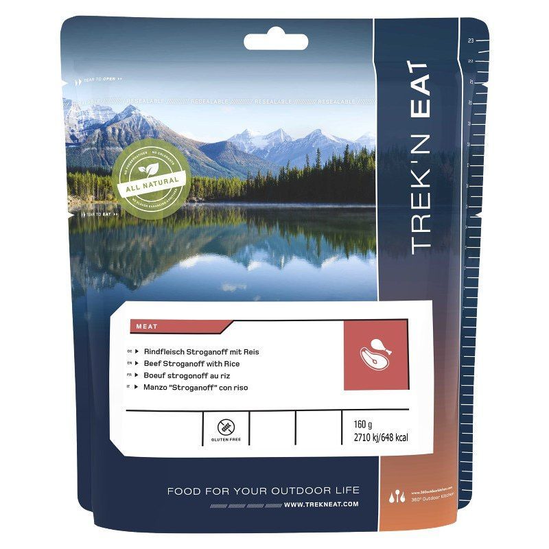 Trek And Eat Mancare De Expeditie carne de vita Stroganoff cu orez Trek'n Eat - 1