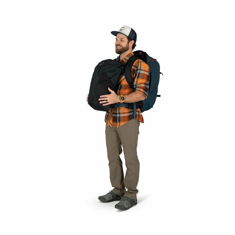 Geanta Osprey 2 in 1 Farpoint 40 Culoare Albastru inchis