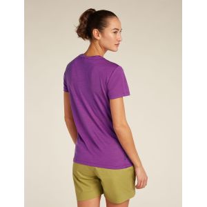 Tricou Dama Merino Icebreaker 150 Tech Lite SS Tee Sparkling Stars Icebreaker - 2