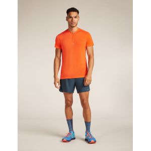 Tricou Icebreaker Merino Blend 125 Cool-Lite™ Speed SS Quarter Zip Icebreaker - 3