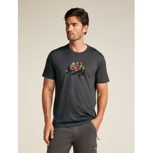 Tricou Icebreaker Merino 150 Tech Lite SS Tee Catch Me Outside Icebreaker - 1