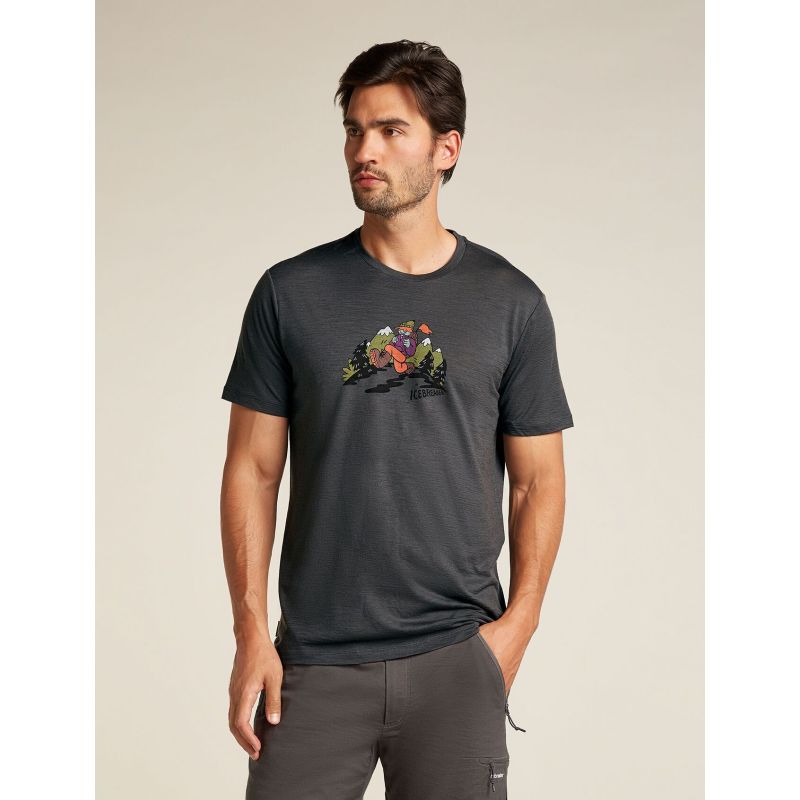 Tricou Icebreaker Merino 150 Tech Lite SS Tee Catch Me Outside Icebreaker - 1