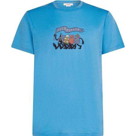 Tricou Icebreaker Merino 150 Tech Lite SS Hike Together Icebreaker - 1