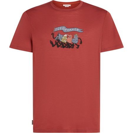 Tricou Icebreaker Merino 150 Tech Lite SS Hike Together Icebreaker - 4