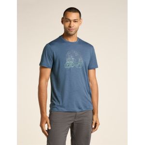 Tricou Icebreaker Merino 150 Tech Lite III T-Shirt Van Camp