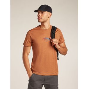 Tricou barbatesc Icebreaker cu maneca scurta Merino 150 Tech Lite Slimey Salamander Icebreaker - 2