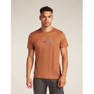 Tricou barbatesc Icebreaker cu maneca scurta Merino 150 Tech Lite Slimey Salamander Icebreaker - 1
