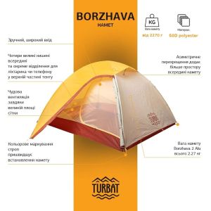 Cort Turbat Borzhava 2 Alu Turbat - 7