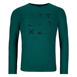 Bluza Ortovox Merino 185 Brand Outline Ortovox - 1