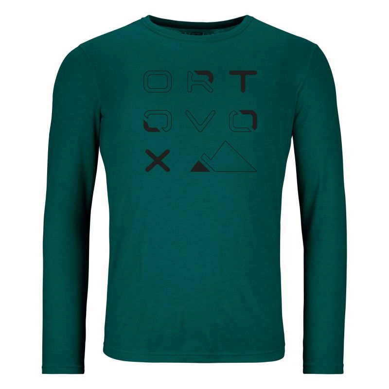 Bluza Ortovox Merino 185 Brand Outline Ortovox - 1