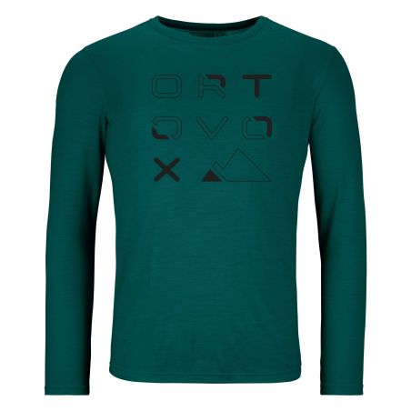 Bluza Ortovox Merino 185 Brand Outline Ortovox - 1
