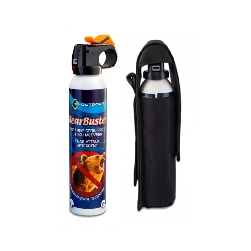 Spray Importiva Ursilor BearBuster 150 ml + Husa FOR Outdoor - 3