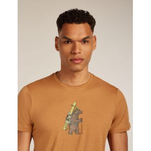 Tricou Icebreaker Merino 150 Tech Lite Bear Tour Icebreaker - 5