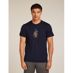 Tricou Icebreaker Merino 150 Tech Lite Bear Tour Icebreaker - 13