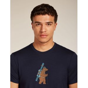 Tricou Icebreaker Merino 150 Tech Lite Bear Tour Icebreaker - 17
