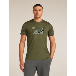 Tricou Icebreaker Merino 150 Tech Lite Wild Icebreaker - 1
