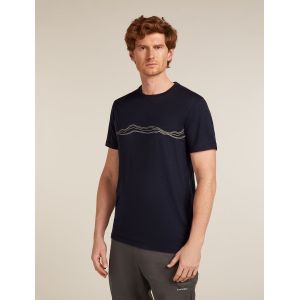 Tricou Icebreaker Merino 150 Tech Lite Mountain Pulse Icebreaker - 1