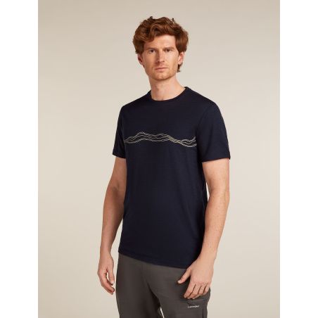 Tricou Icebreaker Merino 150 Tech Lite Mountain Pulse Icebreaker - 1