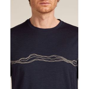 Tricou Icebreaker Merino 150 Tech Lite Mountain Pulse Icebreaker - 5