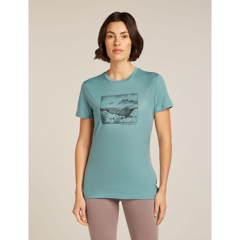 Tricou Icebreaker Merino 150 Tech Lite Terrain Icebreaker - 1