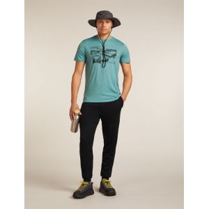Tricou Icebreaker Merino 150 Tech Lite The Climb Icebreaker - 4