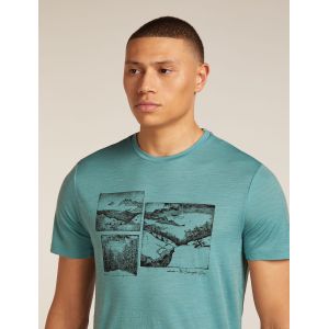 Tricou Icebreaker Merino 150 Tech Lite The Climb Icebreaker - 6