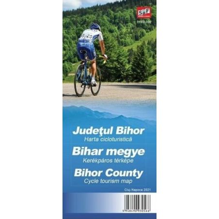Harta cicloturistica - Judetul Bihor  - 1