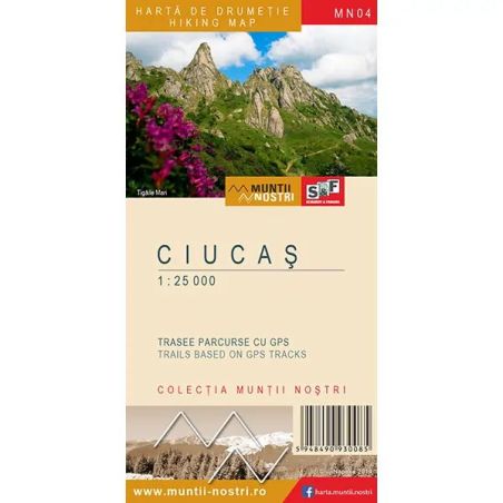 Harta Muntii Ciucas -  Muntii Nostri Muntii Nostri - 1