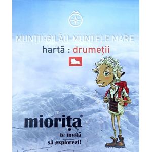 Harta drumetii Muntii Gilau, Muntele Mare - Miorita Miorita - 1
