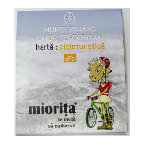 Harta cicloturistica Muntii Parang, Latoritei, Capatanii - Miorita Miorita - 1