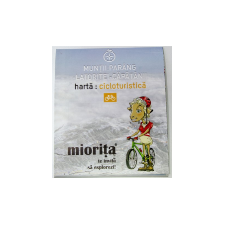 Harta cicloturistica Muntii Parang, Latoritei, Capatanii - Miorita Miorita - 1